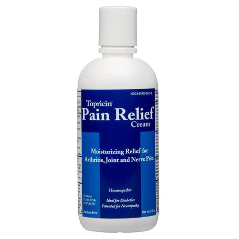 Topricin Pain Relief & Healing Cream-8 Oz