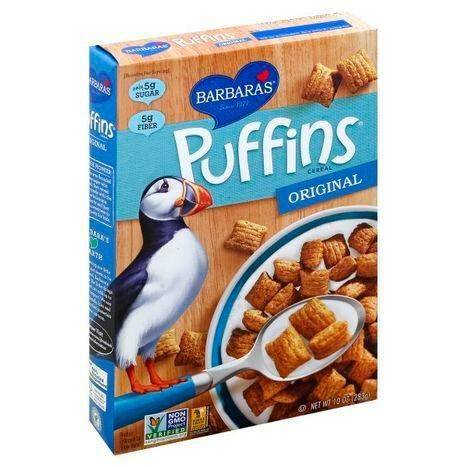 Barbaras Puffins Cereal, Original - 10 Ounces