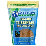 Wholesome Organic Turbinado, Raw Cane Sugar - 24 Ounces