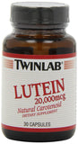 Twinlab Lutein Natural Carotenoid 20,000 Mcg-30 Capsules