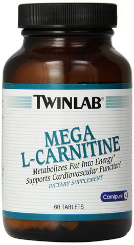 Twinlab Mega L-Carnitine-60 Tablets