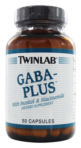 Twinlab Gaba-Plus With Inositol & Niacinamide-50 Capsules