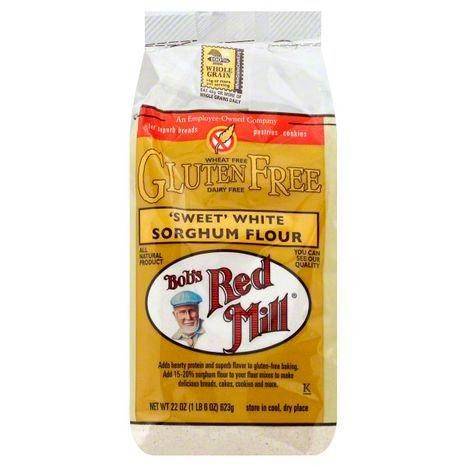 Bobs Red Mill Gluten Free Sorghum Flour, Sweet White - 22 Ounces