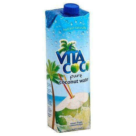 Vita Coco Coconut Water, Pure - 33.8 Ounces