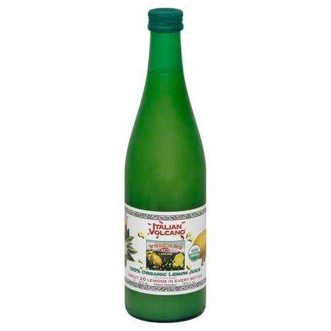 Italian Volcano Juice, 100% Organic, Lemon - 500 Milliliters