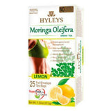 Hyleys Moringa Oleifera Green Tea, Lemon Flavor - 25 Tea Bags
