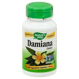 Natures Way Damiana Leaves, 400 mg, Vegetarian Capsules - 100 Each