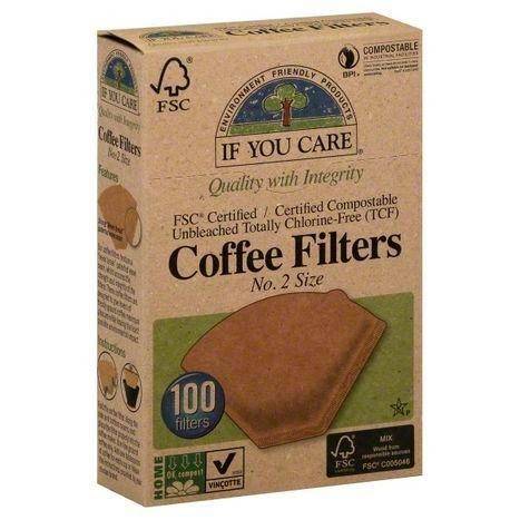 If You Care Coffee Filters, No. 2 Size - 100 Count