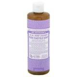 Dr Bronners Soap, Pure-Castile, 18-in-1 Hemp, Lavender - 16 Ounces