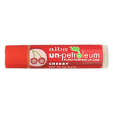 Alba Botanica Un Petroleum Lip Balm SPF 18 Cherry-0.15 Oz