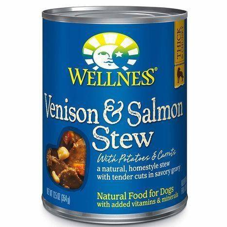 Wellness Dog Food, Venison & Salmon Stew - 12.5 Ounces