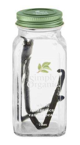 Simply Organic Vanilla Beans, Madagascar - 2 Each