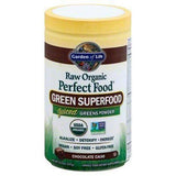 Garden of Life Raw Organic Perfect Food Green Superfood, Powder, Chocolate Cacao - 11.9 Ounces