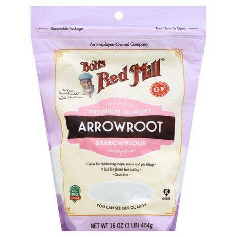 Bobs Red Mill Starch/Flour, Arrowroot - 16 Ounces