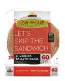 Tumaros Low-In-Carb Wraps, Sundried Tomato Basil - 8 Count