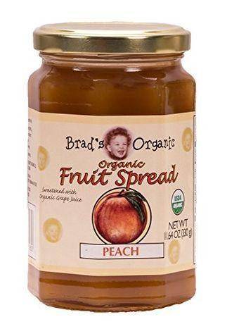 Brad's Organic Peach Fruit Spread - 64 Ounces