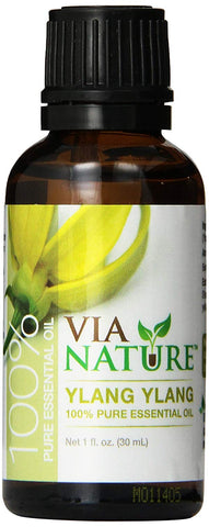 Via Nature Ylang Ylang Oil -1 Oz