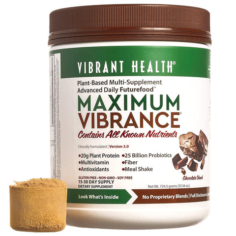 Vibrant Health Maximum Vibrance Chocolate Flavor-25.26 Oz