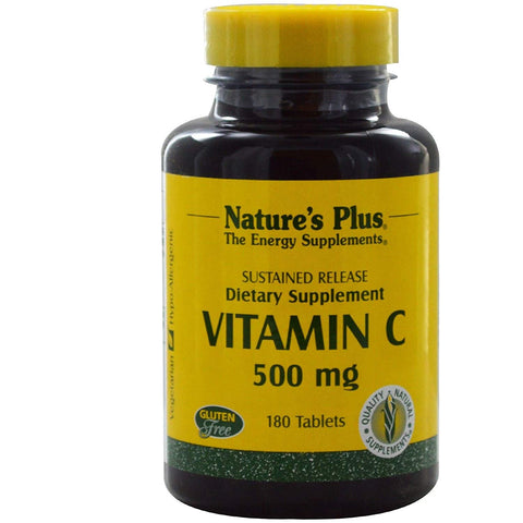 Natures Plus Vitamin C 500 Mg-180 Tablets