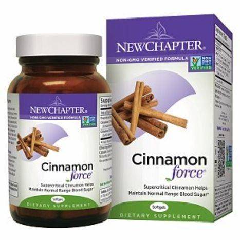New Chapter Cinnamon Force - 60 Count