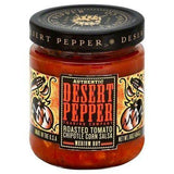 Desert Pepper Salsa, Roasted Tomato Chipotle Corn, Medium Hot - 16 Ounces