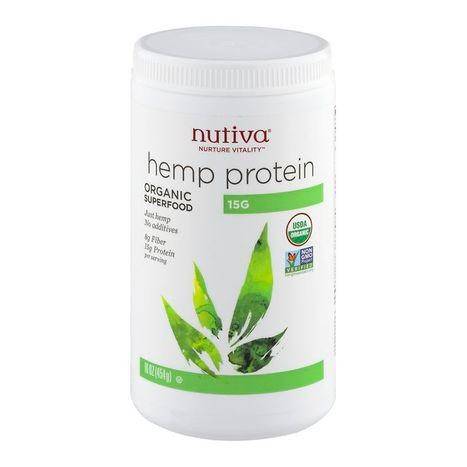 Nutiva Nurture Vitality Hemp Protein, 15 G, Organic - 16 Ounces