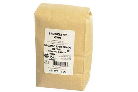 Brooklyn's Own, Organic Fair Trade Coffee, Blend(Ground) - 12 Ounces