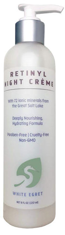 White Egret Hydrating Retinyl Night Creme-8 Oz