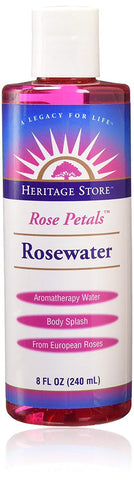 Heritage Store Rose Petals Rosewater-8 Oz