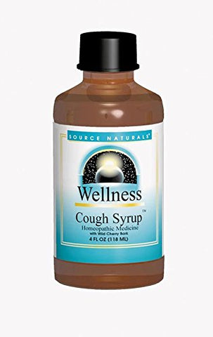 Source Naturals Wellness Cough Syrup With Wild Cherry Bark-4 Oz