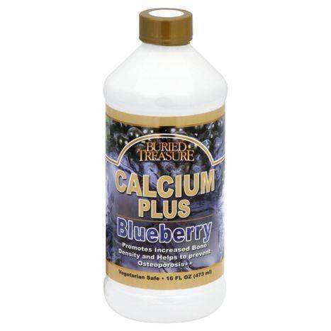 Buried Treasure Calcium Plus, Blueberry - 16 Ounces