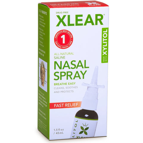 Xlear Nasal Spray With Xylitol Fast Relief-1.5 Oz