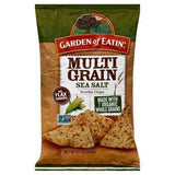 Garden of Eatin Tortilla Chips, Multi Grain, Sea Salt, with Flax Seeds - 8.1 Ounces