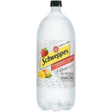 Schweppes Strawberry Mango Seltzer Water - 33.8 Fluid Ounces
