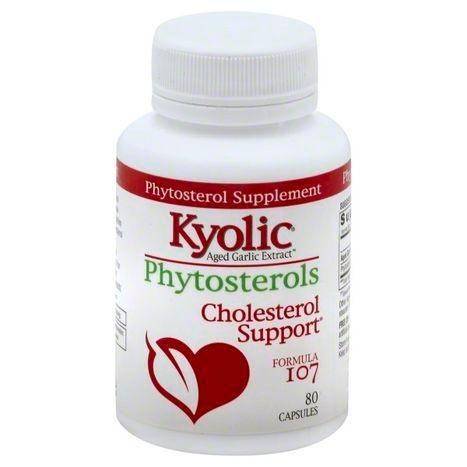 Kyolic Phytosterols, Formula 107, Capsules - 80 Count