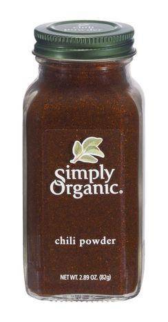 Simply Organic Chili Powder - 2.89 Ounces