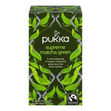Pukka Green Tea, Supreme Matcha Green, Sachets - 20 Each