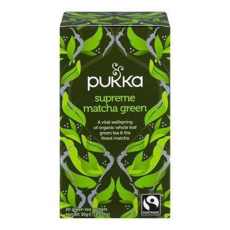 Pukka Green Tea, Supreme Matcha Green, Sachets - 20 Each