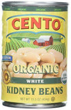 Cento Organic White Kidney Beans - 15.5 Ounces