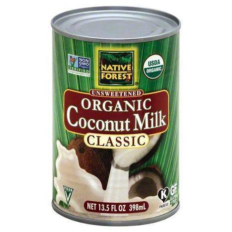 Native Forest Coconut Milk, Organic, Unsweetened, Classic - 13.5 Ounces