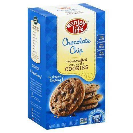 Enjoy Life Cookies, Chocolate Chip, Crunchy - 6.3 Ounces