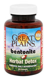 Yerba Prima Great Plains Bentonite Herbal Detox-60 Capsules