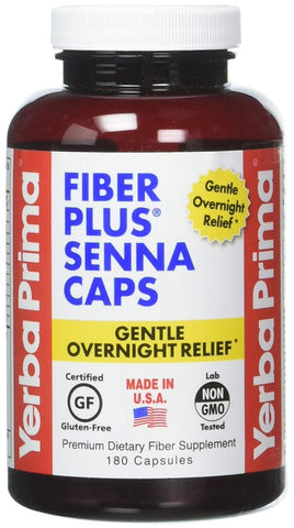 Yerba Prima Fiber Plus Caps-180 Capsules