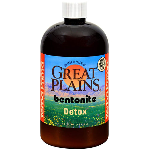 Yerba Prima Great Plains Bentonite Detox-16 Oz