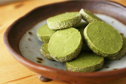 Emmy's Matcha Coconut Cookies