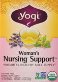 Yogi Woman's Nursing Support Herbal Tea 16 Bags-1.12 Oz