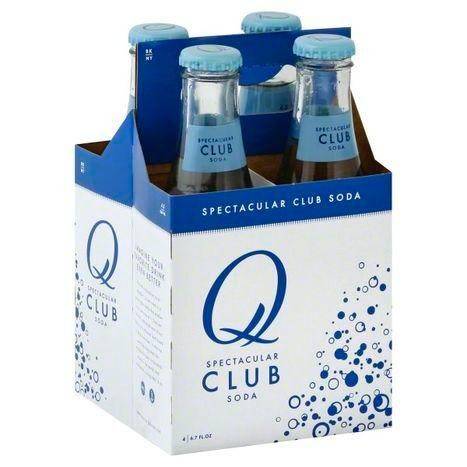 Q Club Soda, Spectacular - 4 Each