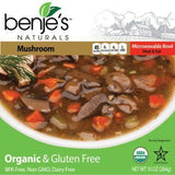 Benje's Naturals Mushroom Soup - 10 Ounces