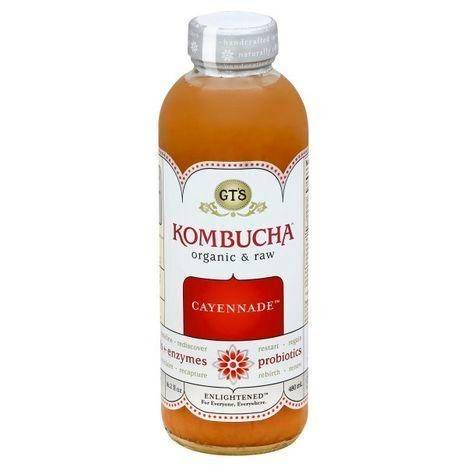 GTs Kombucha, Organic & Raw, Cayennade - 16.2 Ounces