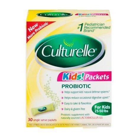 Culturelle Kids Daily Probiotic Formula, Single Serve Packets, Flavorless - 30 Each
